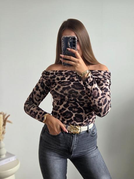 Leo top na ramená xs, xs