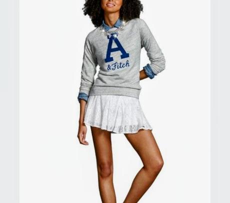 Abercrombie and fitch dámska mikina, s