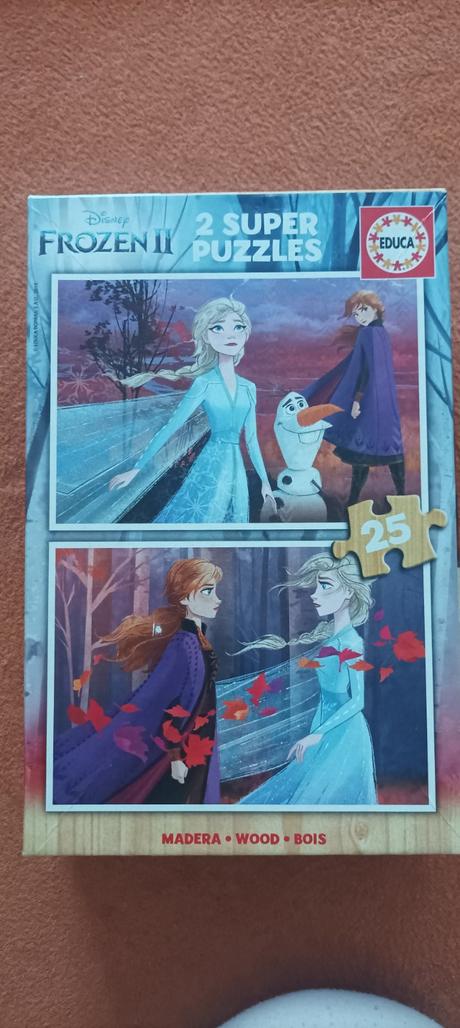 Puzzle frozen,