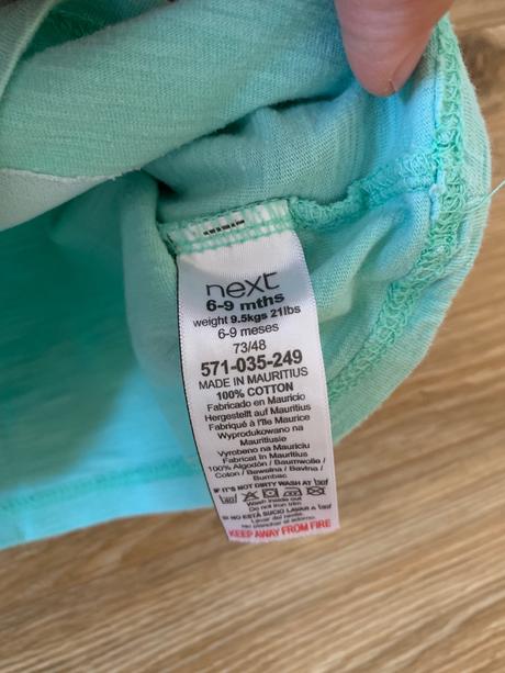 Tričko next dvojičky dvojmo, next,74