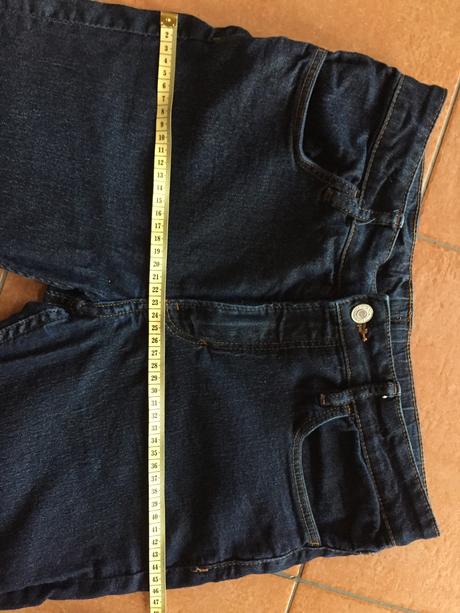 Chlapčenské rifle skiny fit, h&m,164