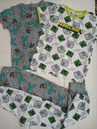 2x pyžamo minecraft, reserved,134
