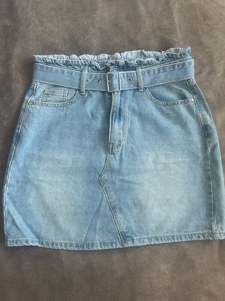 Dámska riflová sukňa, 38