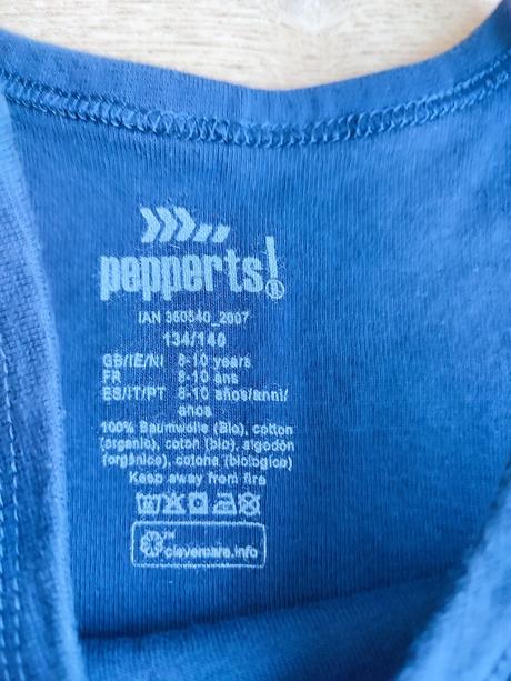 Bavlnené tielka 4 ks f&f, h&m, pepperts, h&m,140