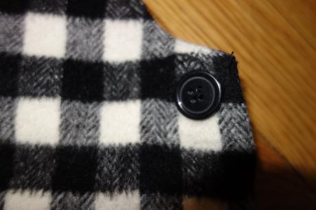 Teplé kárované šaty fred&flo 9/12m, f&f,80