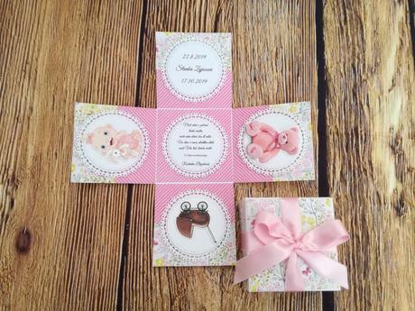 Krabička na peniaze ku krstu (exploding box), 