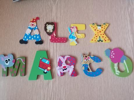 Písmenká z dreva, 