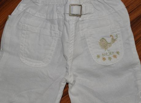 Ľanové nohavice, next,68