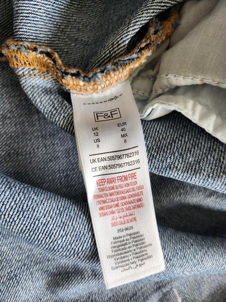 Rifľové šaty na traky 40, f&f,40