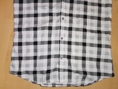 Cierno-biela kosela kocka, fishbone,m