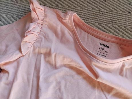 Ružove tričko, sinsay,116