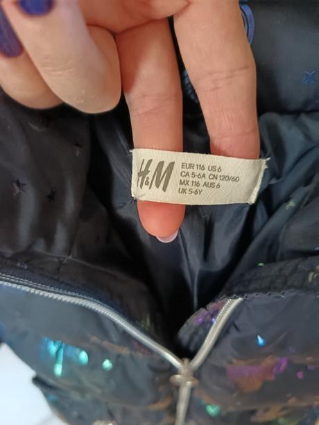 Zimná bunda h&m, h&m,116
