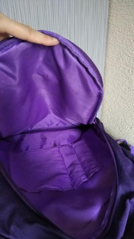 Fialový batoh taška pixie crew,