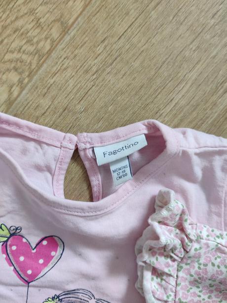 Tričká 2 ks, h&m,80