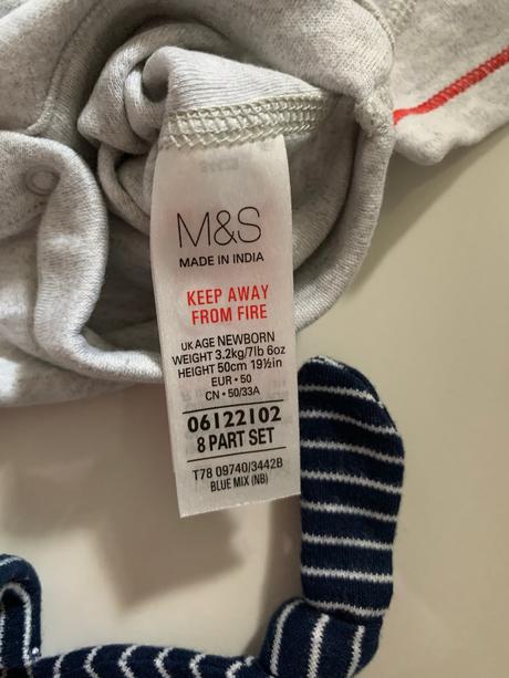 Komplet č.50, marks & spencer,50