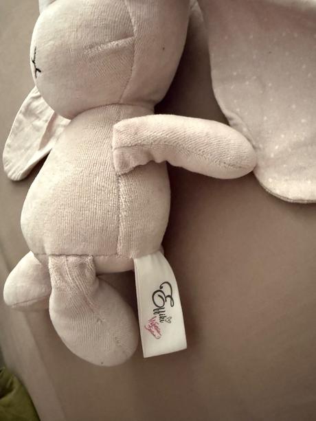 Effiki zajko 20 cm jemna ruzovo fialova, 