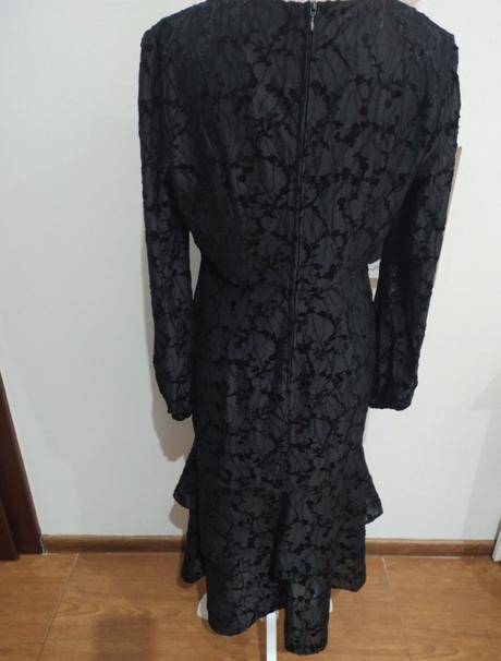 Šaty s volanovou sukňou, orsay,38