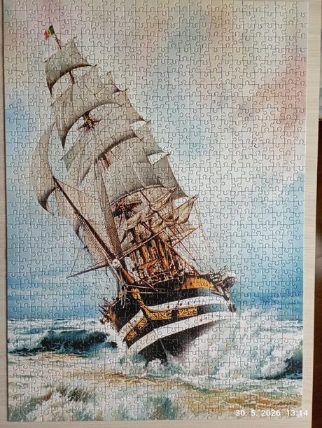 Puzzle loď (už s poštovným), 