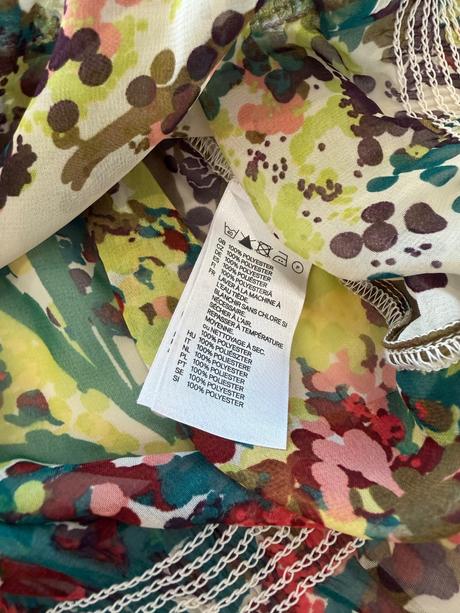 Ľahká kvetinová blúzka h&m, h&m,36