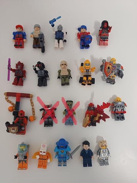Lego postavičky - harry potter, batman, star wars,