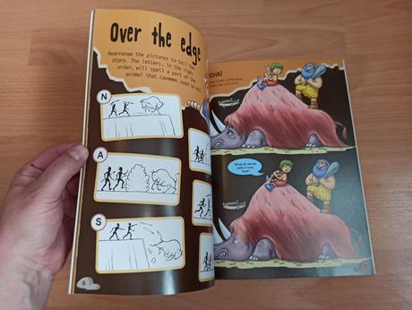 Stone age puzzle activity fun, 