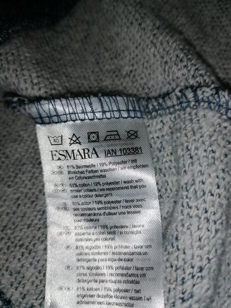 Mikinové tričko s krátkym rukávom, esmara,s