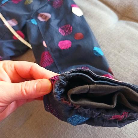 Bunda+oteplovačky zn. color kids, 140