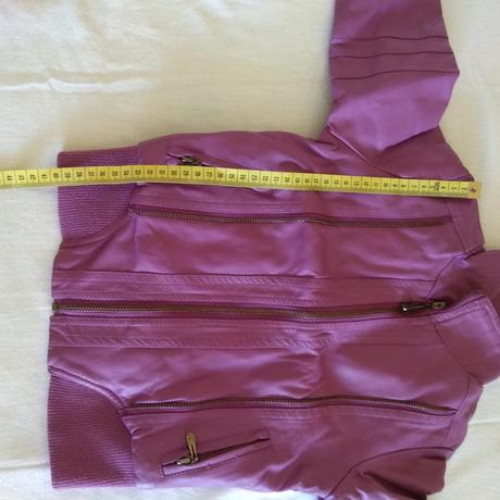 Koženkova bunda na zips, 116