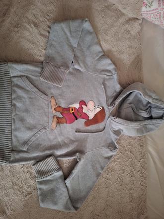 Tepláková mikina s kapucou zn. disney, disney,m