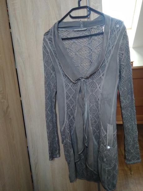 Kardigen s hodvábom, s