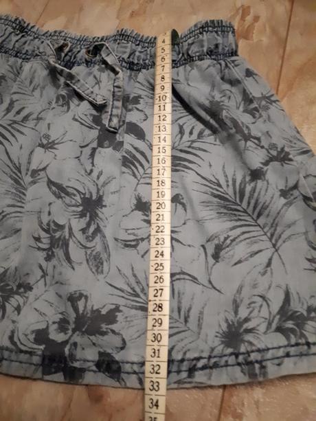 Riflová suknička, c&a,134