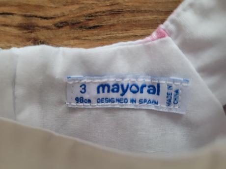 Slávnostné šaty, mayoral,98