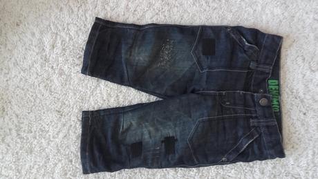 Riflove 3/4 nohavice, denim co,104