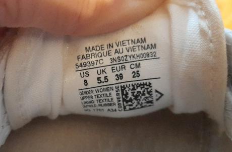 Baleríny,tenisky, converse,39