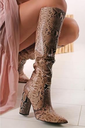 Čižmy so zvieracím vzorom, 39