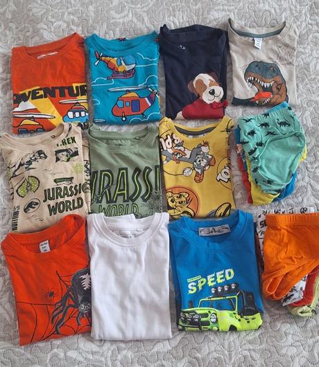 Tričká,slipy mix značiek, 110