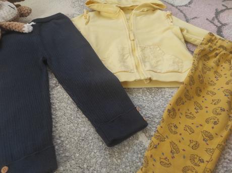 Set legíny, mikina, tepláky, 86–98