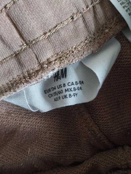 Kratasy teplakove, h&m,134