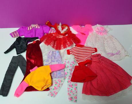 Barbie šaty pre bábiky,