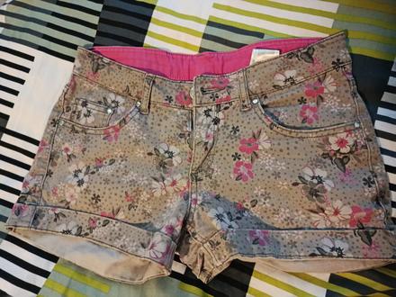 Riflové kraťasy, h&m,164