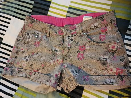 Riflové kraťasy, h&m,164