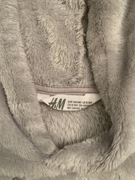 Flísová mikina, h&m,134