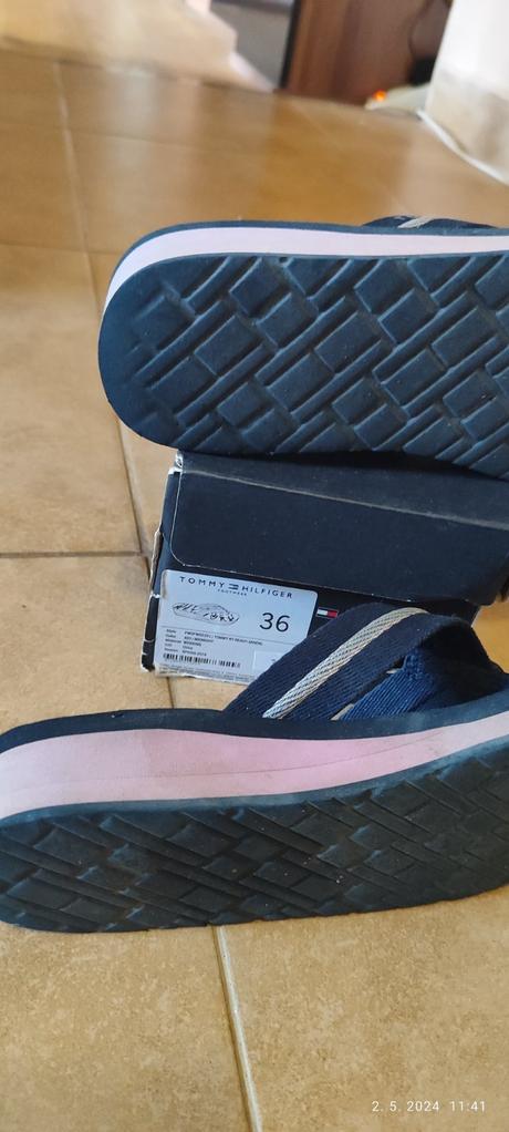 Šľapky tommy hilfiger, tommy hilfiger,36