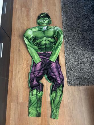 Hulk karnevalová maska, 