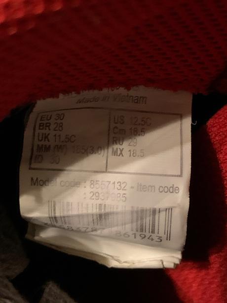 Kopačky kipsta 30, 30