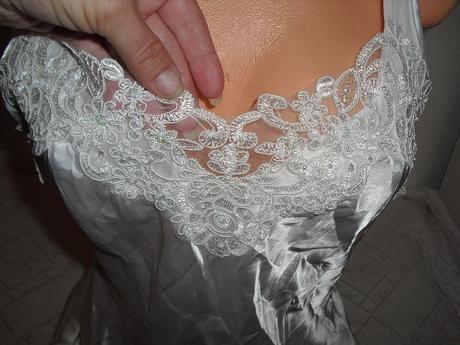 126 cm donatella svadobna kosielka,