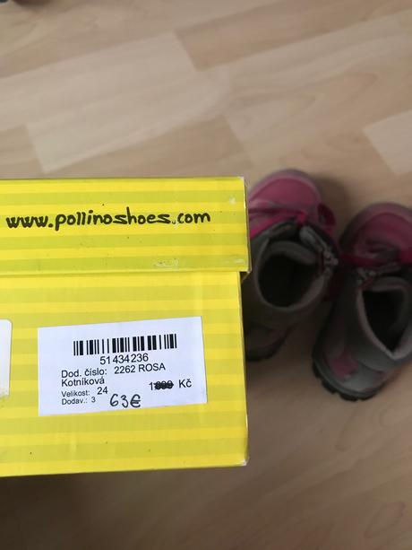 Detské kožené topánky, v.24, 24