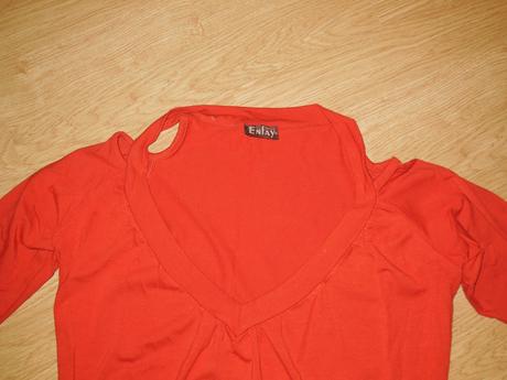 Pomarančovooranžové tričko , m