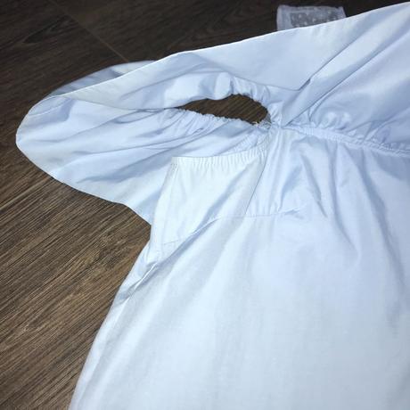 Bledomodrý top, zara,m