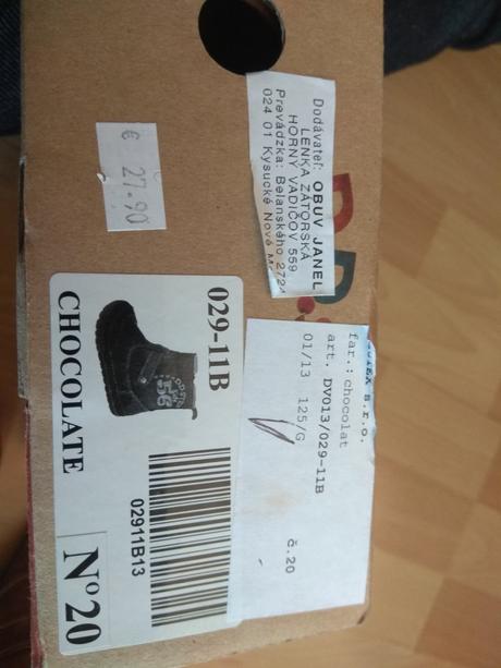 Čižmy, d.d.step,20